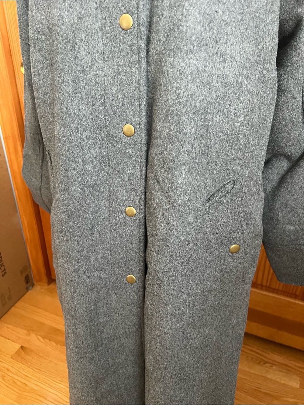 NWOT J Crew Long Barn Jacket™ in drapey wool blend - Picture 3 of 10
